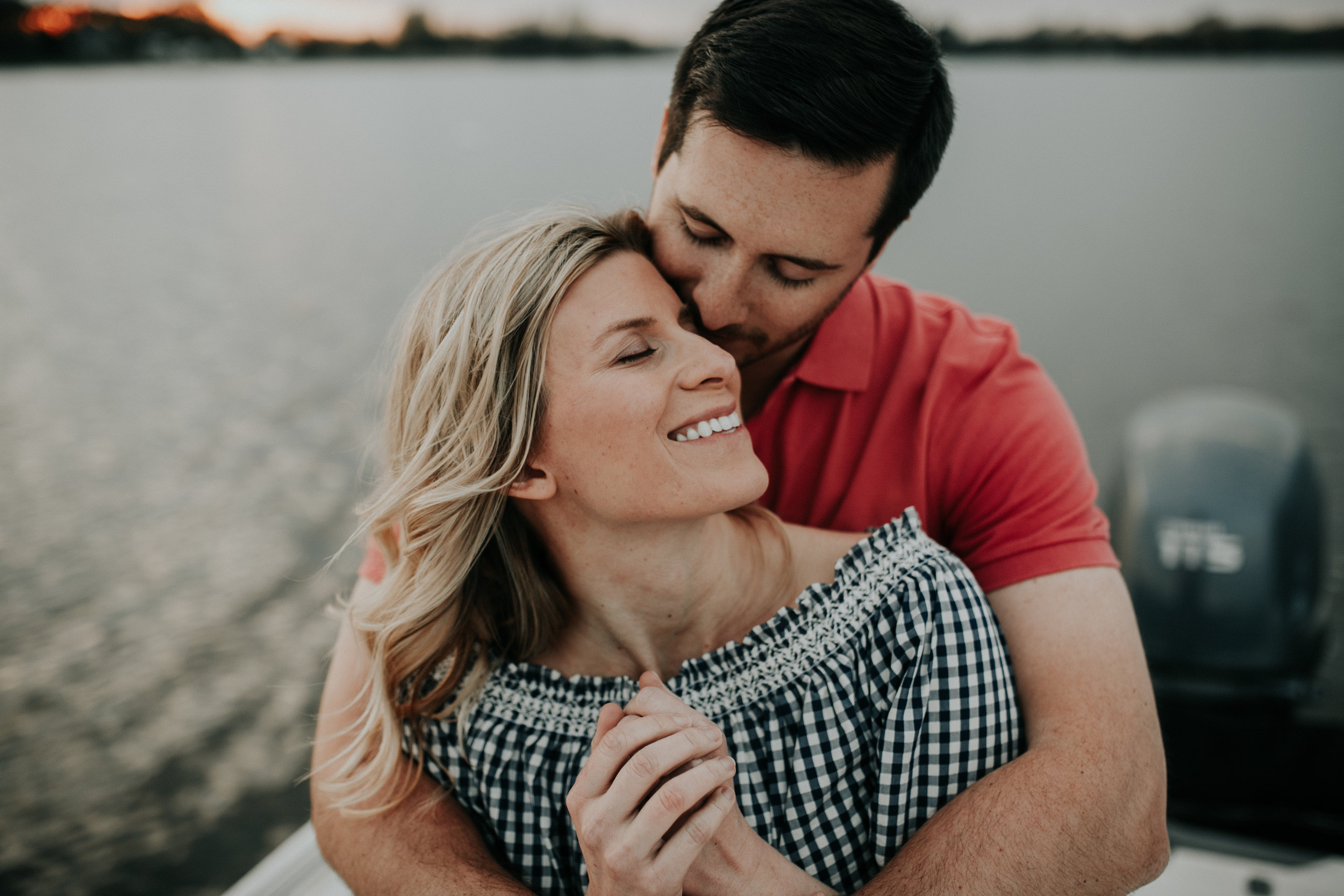Megan + BJ | Eastern Shore Riverside Engagement - Showit Blog