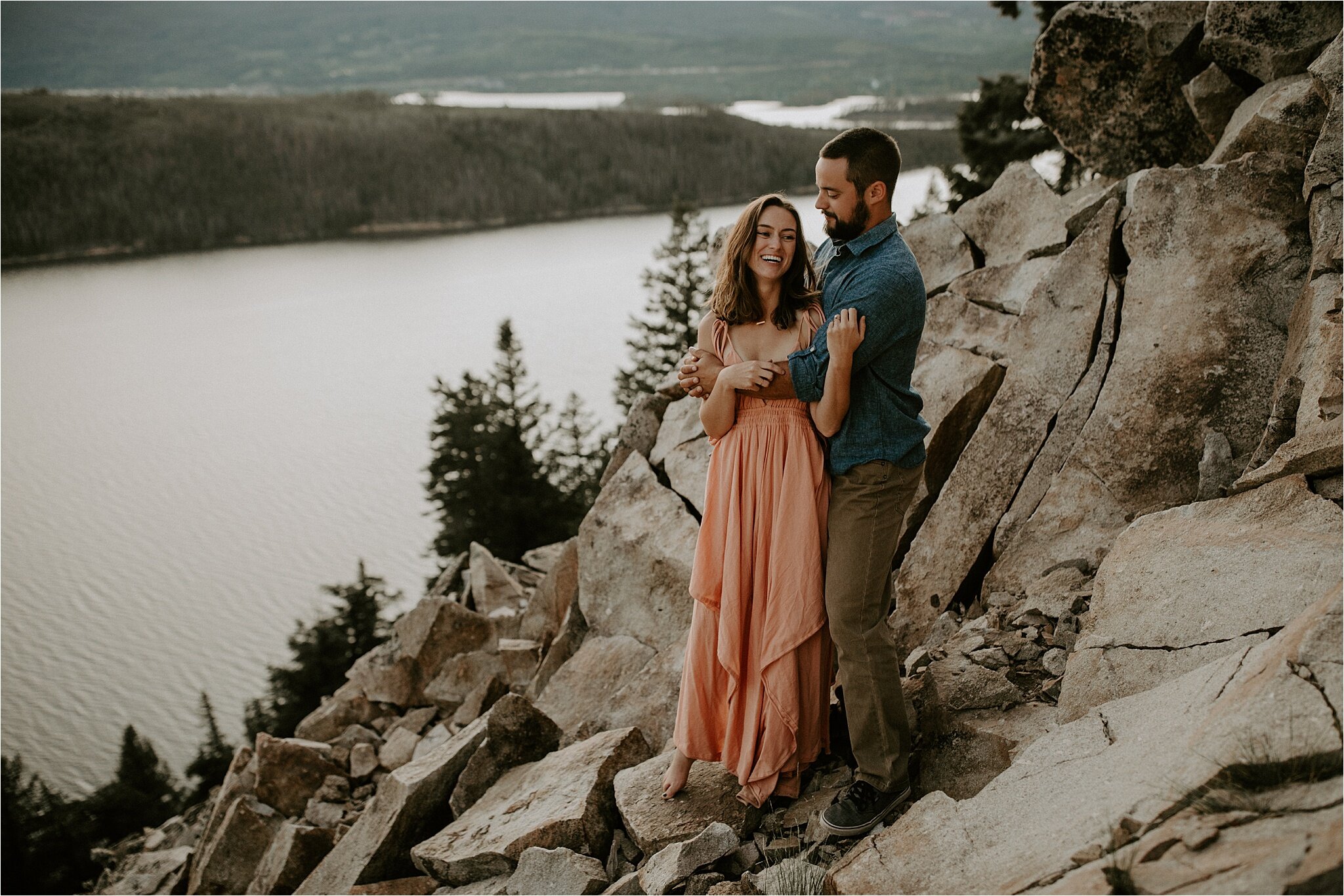 dillon colorado adventure engagement session by wedding photographer sarah brookhart