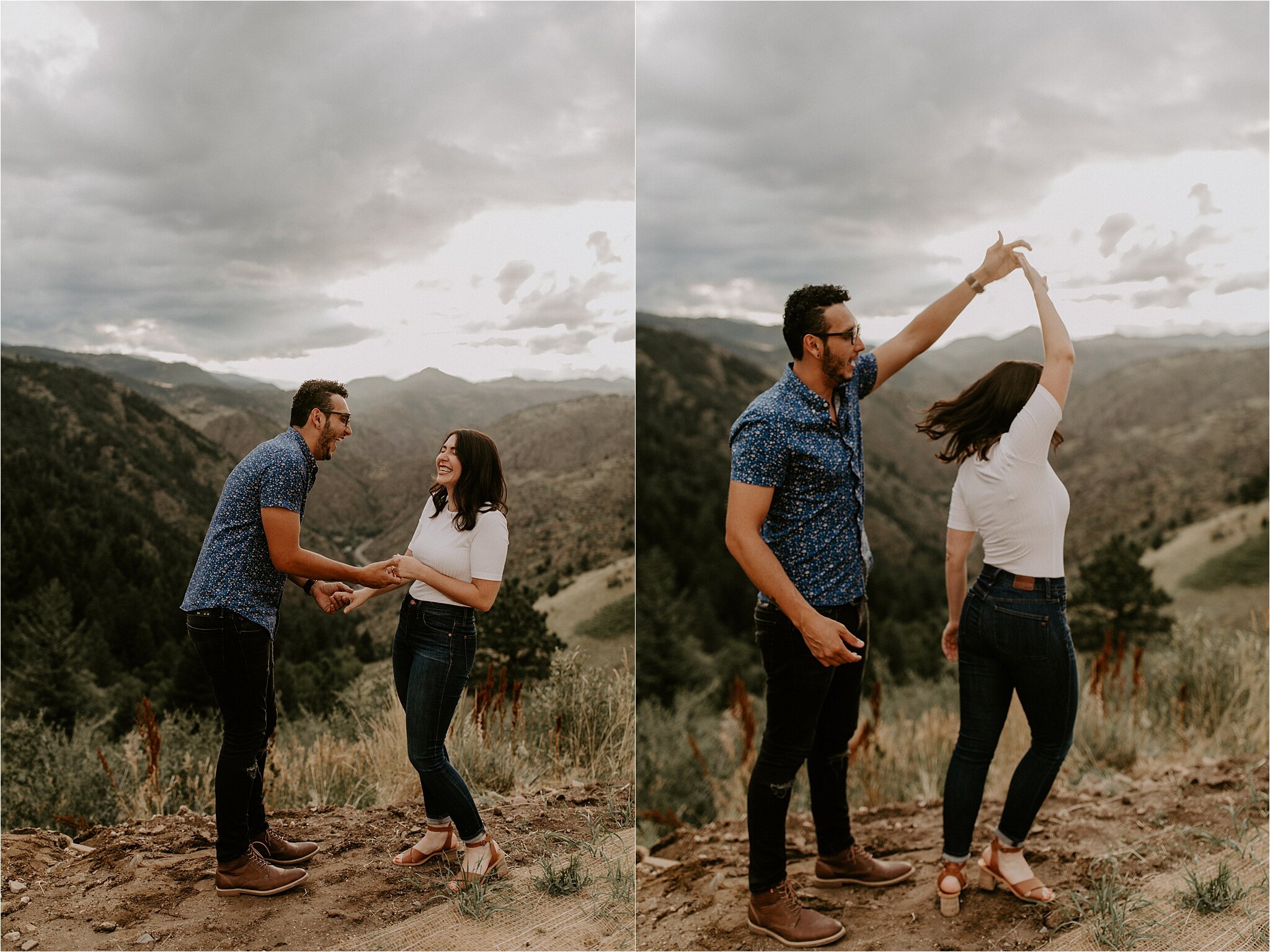 denver colorado engagement session by wedding photographer sarah brookhart